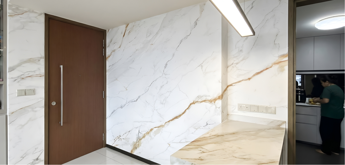 Stunning result for marble